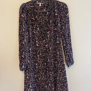 REBECCA TAYLOR Silk Floral Dress